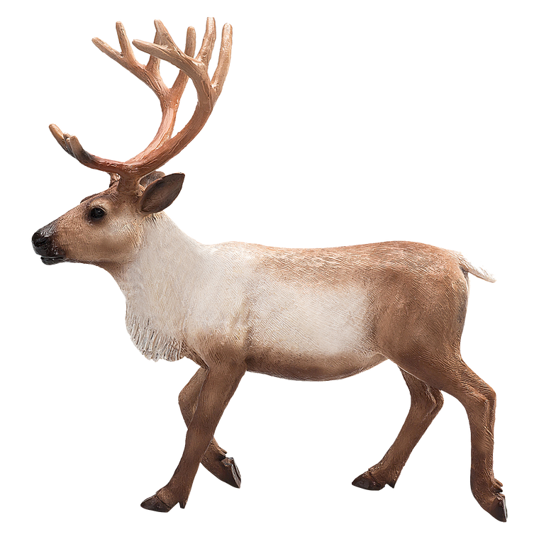 Reindeer Toy Realistic Arctic Wildlife Figurine