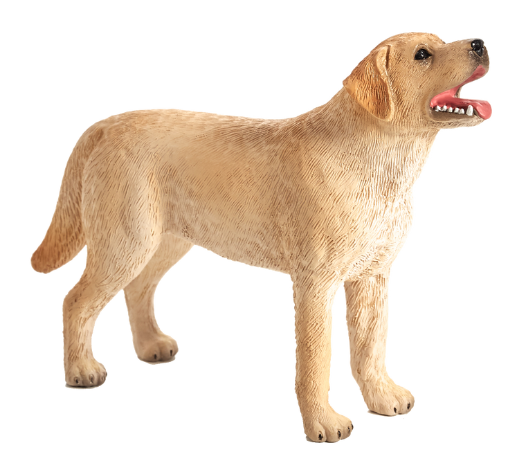 Labrador Dog Toy Realistic Pet Figurine