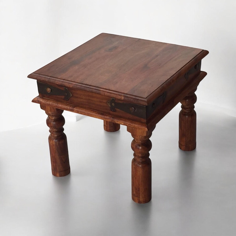 45CM WOODEN SQUARE TABLE