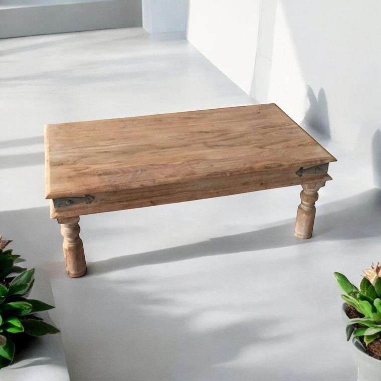 110CM WOODEN COFFEE TABLE