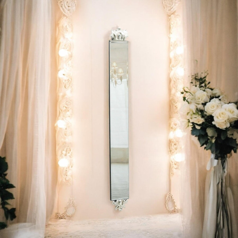 13 X 109CM SILVER  MIRROR