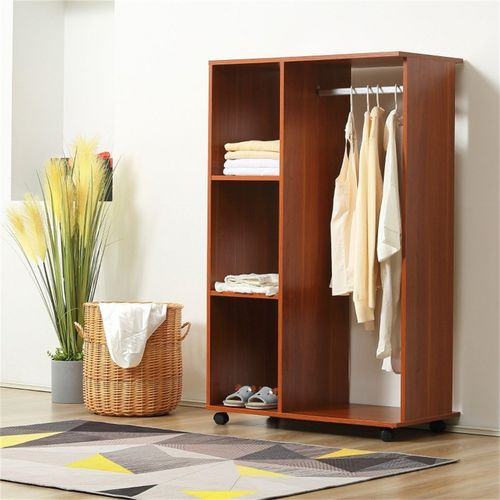 Rolling wardrobe for bedrooms, cloakrooms, spare rooms and guests rooms 128H x 80L x 40Wcm