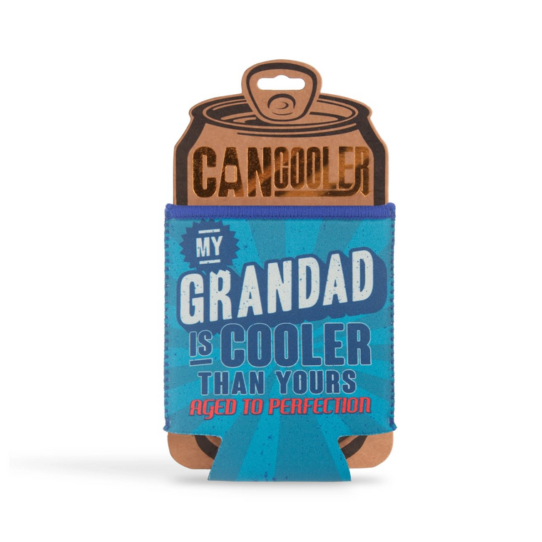 Pre-personalied Can Cooler Gift - For Cans and Bottles - Grandad