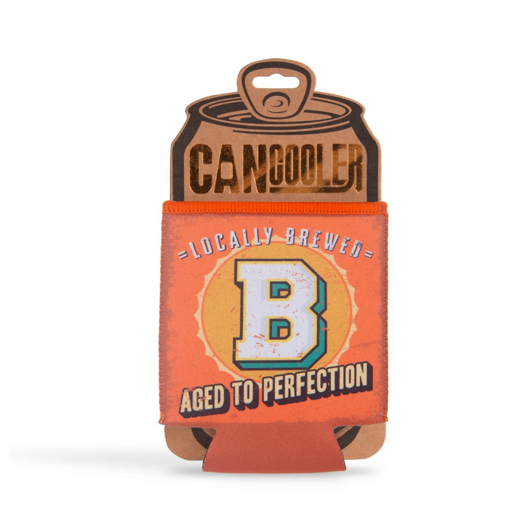 Pre-personalied Can Cooler Gift - For Cans and Bottles - B