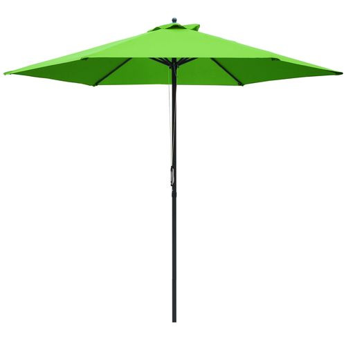 2.8m Patio Sun Umbrella Parasol Outdoor Green BASE NOT INCLUDED