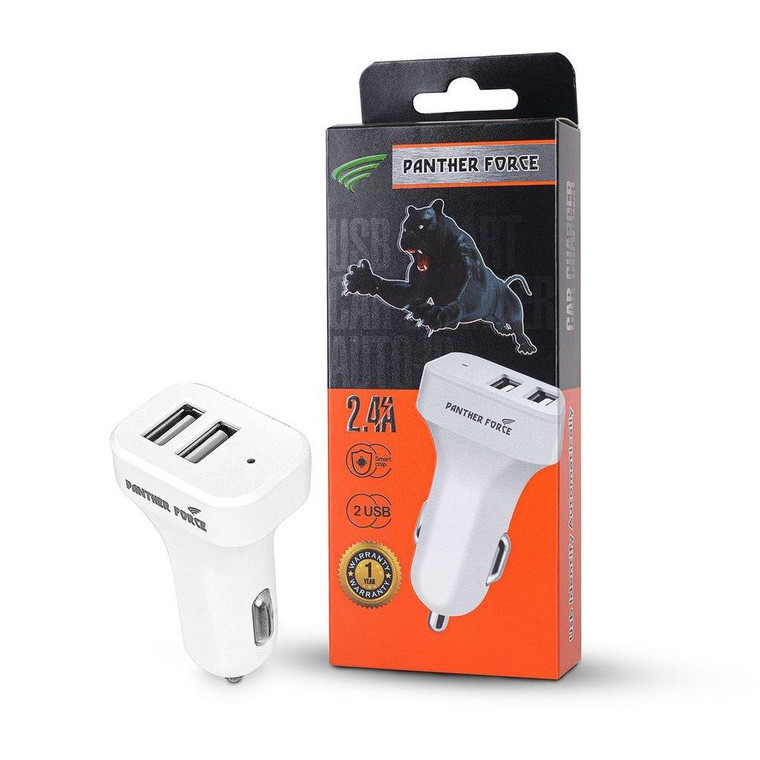 High-Speed USB Car Charger 2.4A | Panther Force 2