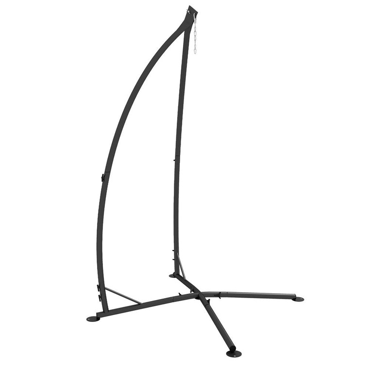 Outsunny Metal Hammock Chair Stand - Black (Stand Only)"Title limit: 59 characters.