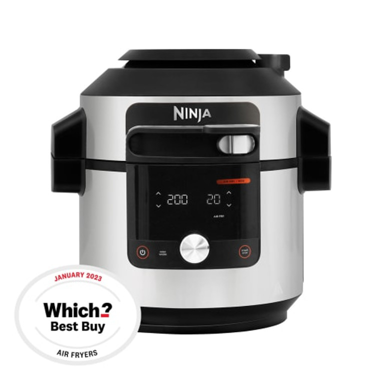 Ninja Foodi MAX 15-in-1 SmartLid Multi-Cooker with Smart Cook System 7.5L OL750UK