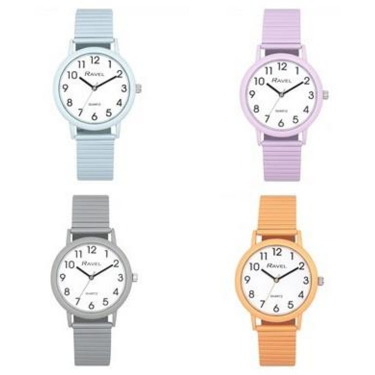 RAVEL BASIC COLOUR EXPANDER QUARTZ WATCH