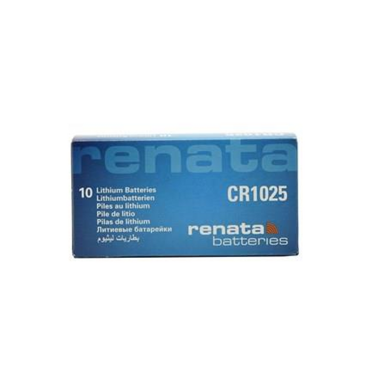 Renata CR1025 Lithium Watch Batteries (10 Pack)
