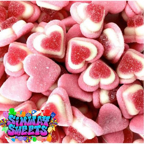 3D Triple Love Hearts Pick N Mix Simway Sweets - 500g