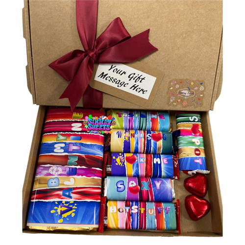 Be My Valentines Novelty Adult Chocolate Gift Box Exclusive To Simway Sweets - Be My Valentine