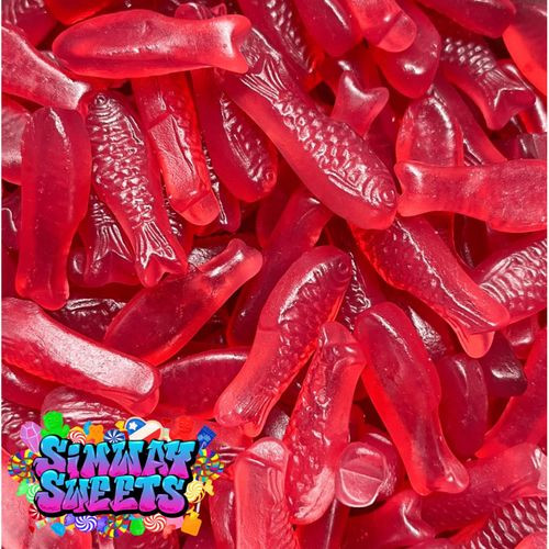 Cherry Gummy Scandi Fish Pick N Mix - 500g