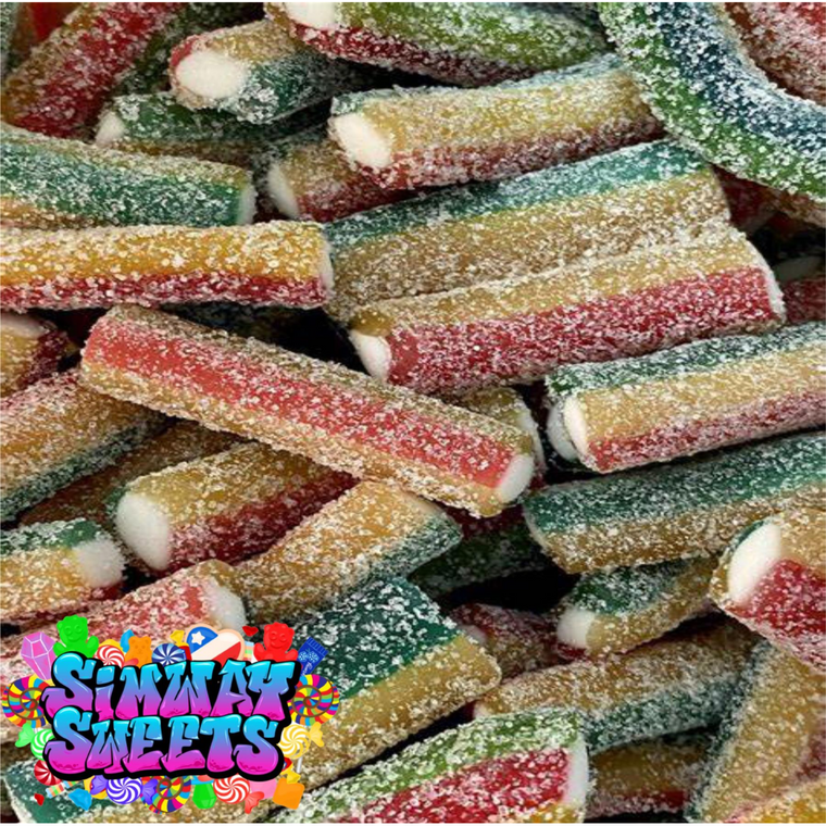 Fizzy Rainbow Bites Sweets - 500g