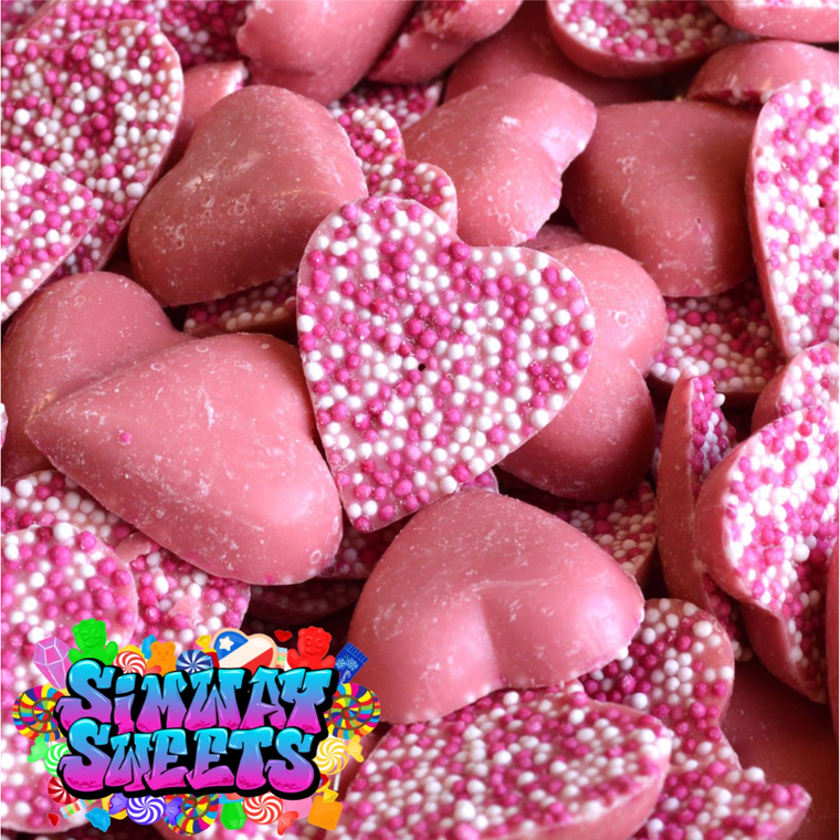 Pink Hearts Sweets - 1KG