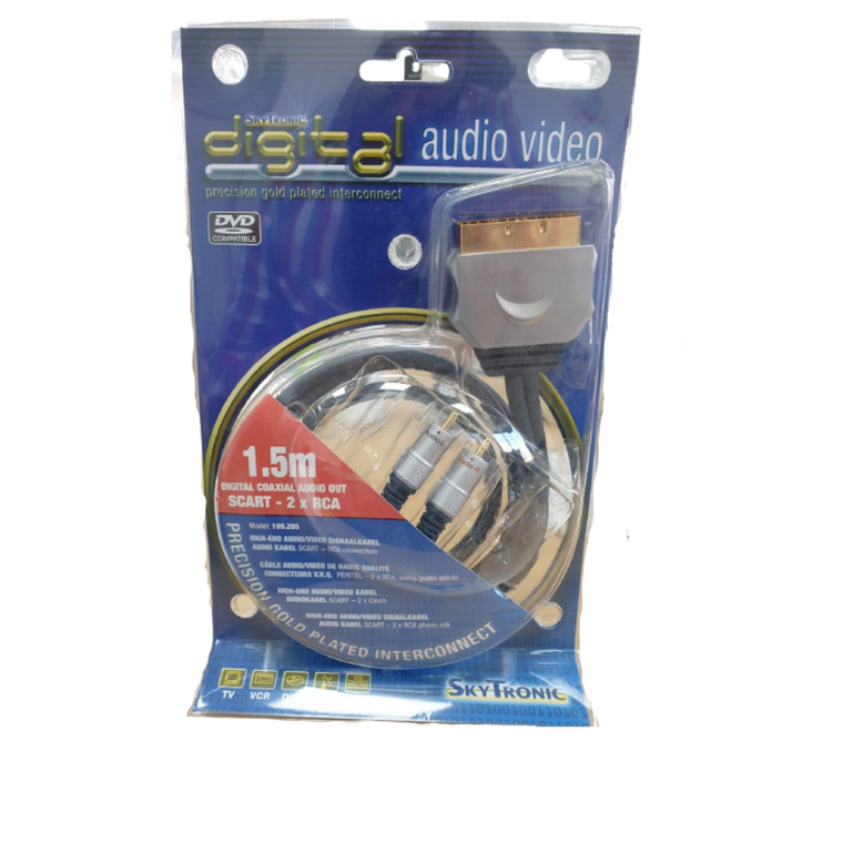 SKYTRONIC DIGITAL AUDIO VIDIO SCART - 2 PHONO 109.205