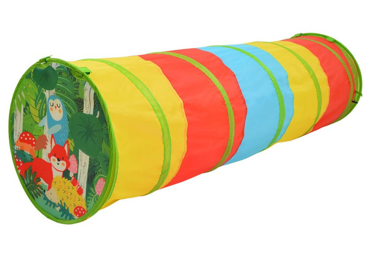 SOKA Play Tunnel: Multicoloured Pop Up Jungle Indoor/Outdoor Garden Tents for Kids - High Quality & Endless Fun