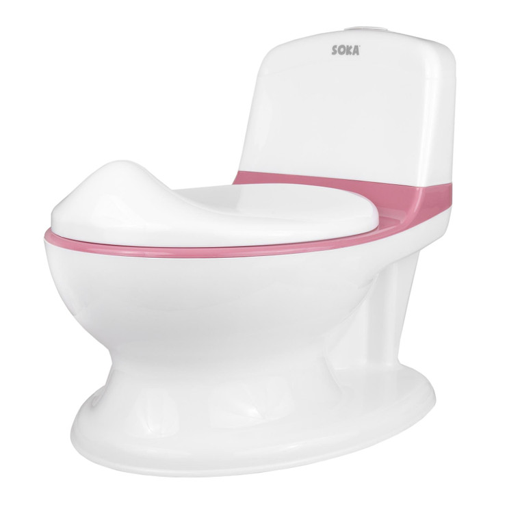 SOKA® Potty Training Toilet For Kids & Infants - Pink