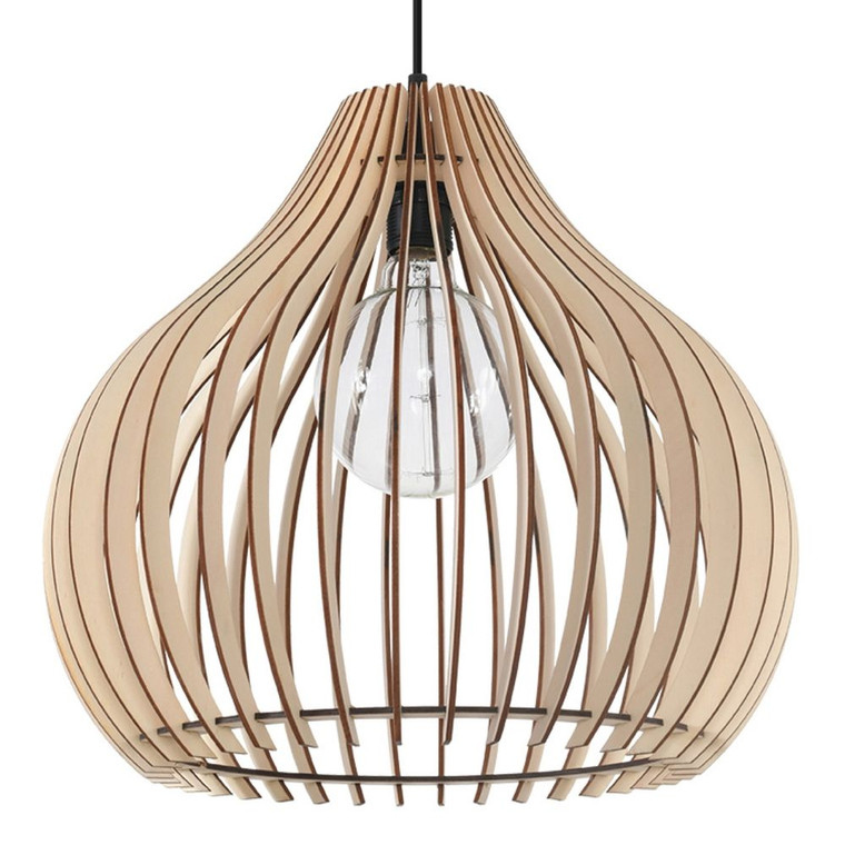 Aprilla Pendant Lamp - Stylish, Scandinavian Design, High-Quality Wood, E27 socket