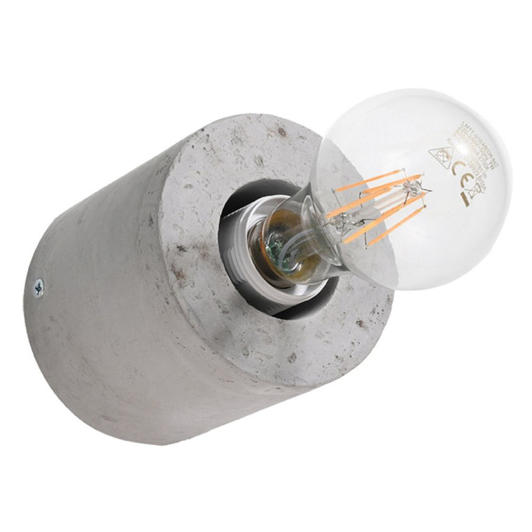 Industrial Design Wall Lamp - High Quality Concrete - E27 Socket