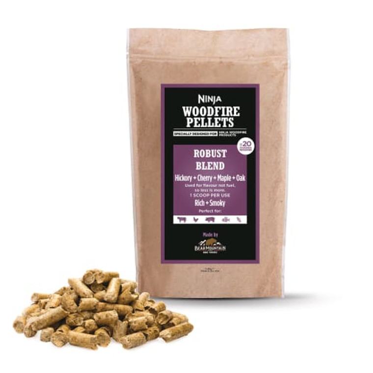 Ninja Woodfire Pellets Robust Blend Sample Bag