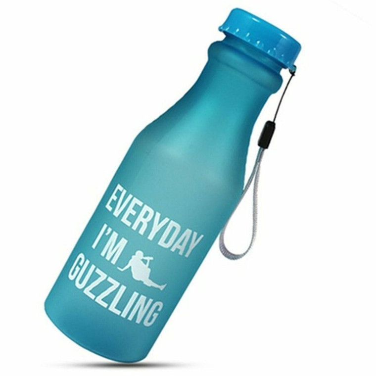 Sportz Unbreakable Outdoor Fill And Go Water Bottle 550ml - Blue