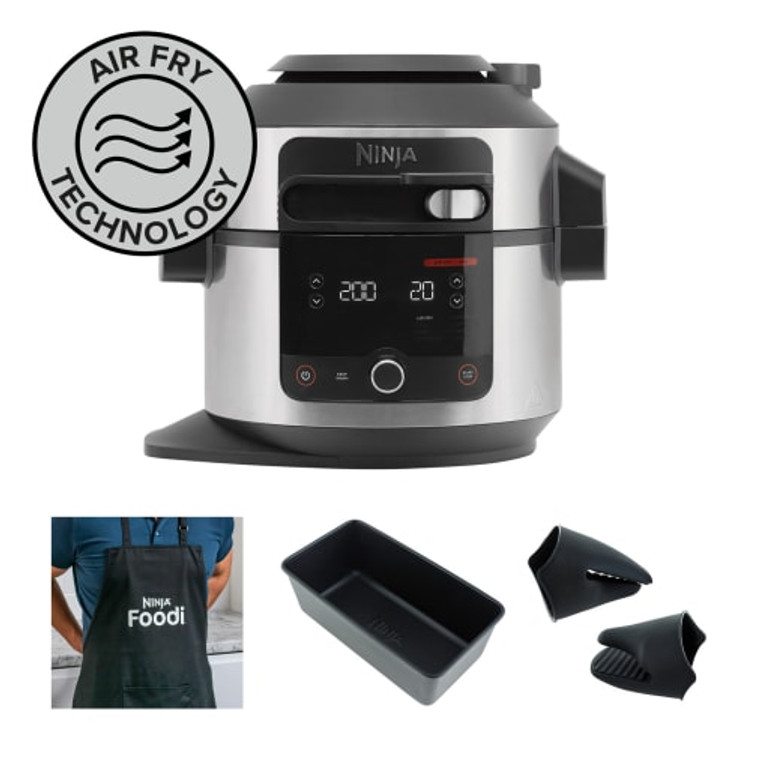 Ninja Foodi 11-in-1 SmartLid 6L Multi-Cooker Accessory Bundle