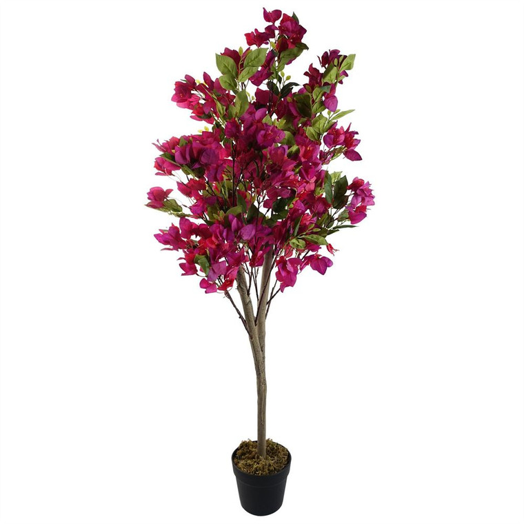 Artificial Pink Bougainvillea Tree - 120cm - High Quality & Low Maintenance
