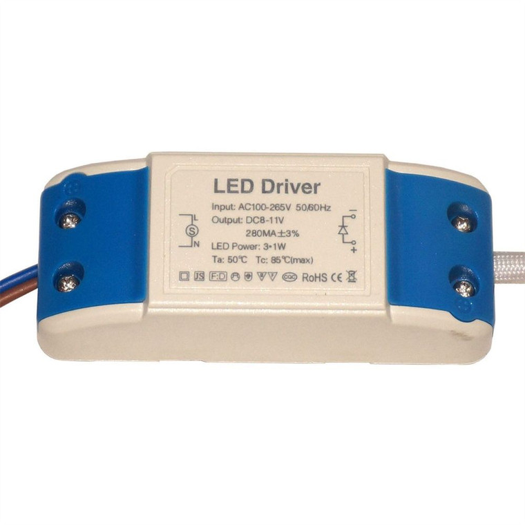 3W/5W/7W/9W/12W/18W/24W/36W Constant Current LED Power Supply Electronic Driver - 3W