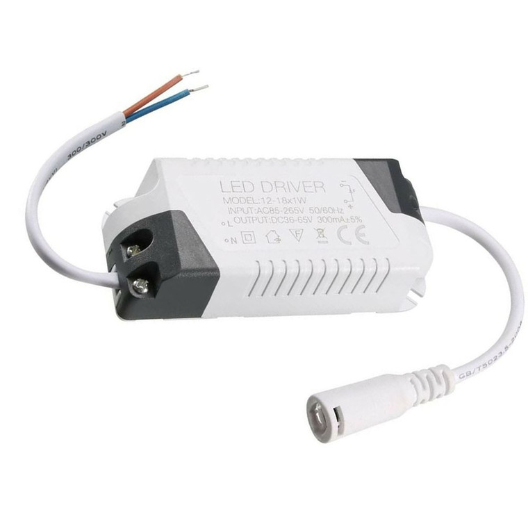 Constant Current 300mA High Power DC Connector Power Supply LED Ceiling light Transformer/Power Adapter 3W-50W - 18W