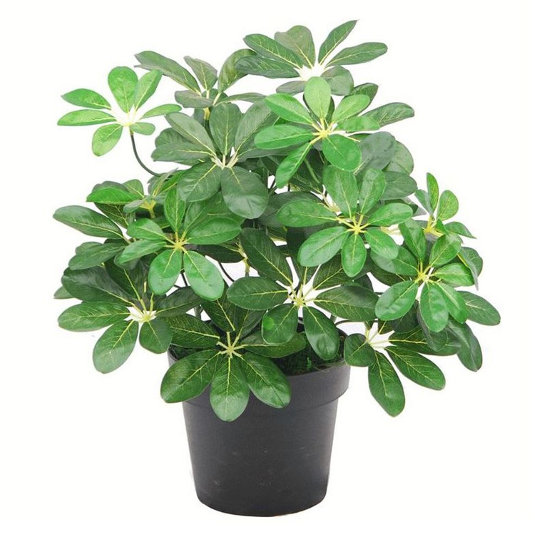 High-Quality 55cm Dark Green Artificial Umbrella Plant