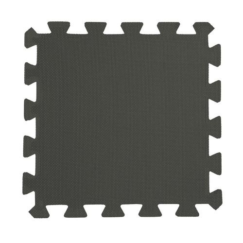 10PC Grey Interlocking Foam Mats 30x30cm