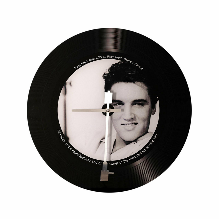 Hometime Elvis Iconic Collection 38 cm Glass Wall Clock