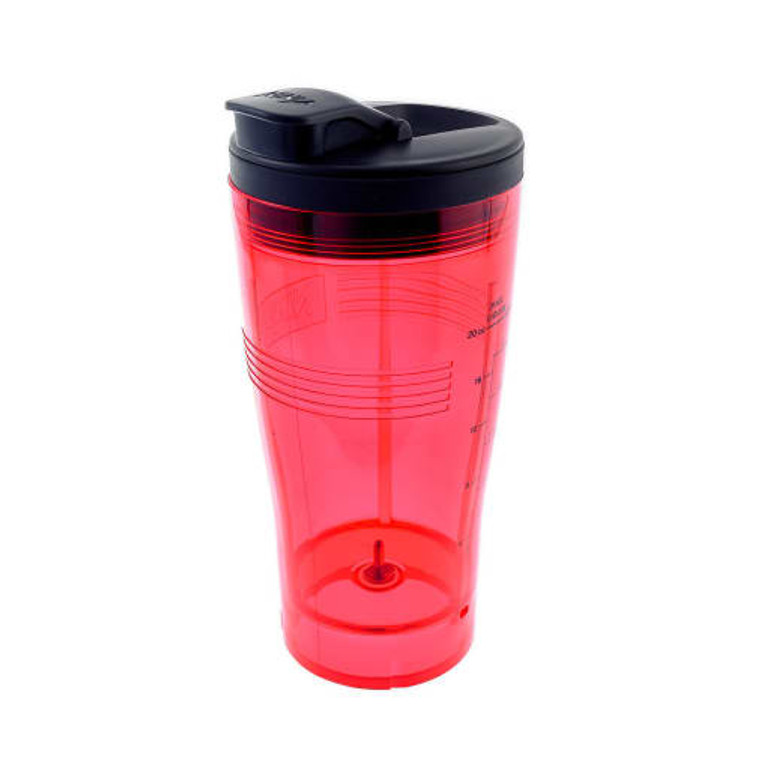 Ninja 600ml Cup with Spout Lid Red PS100