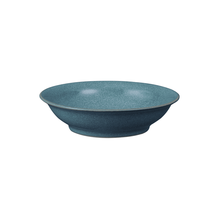 Denby Elements Jade Dark Green Medium Shallow Bowl