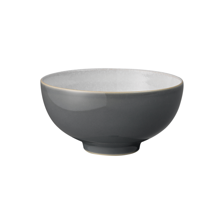 Denby Elements Fossil Grey Rice Bowl Seconds
