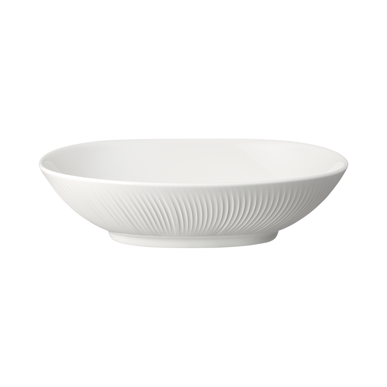 Denby Arc White Serving Bowl Seconds