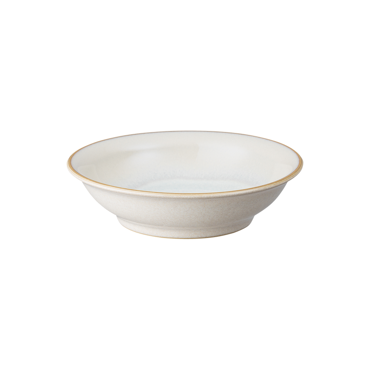 Denby Quartz Rose Medium Shallow Bowl Seconds