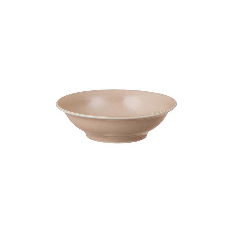 Denby Elements Shell Peach Small Shallow Bowl Second
