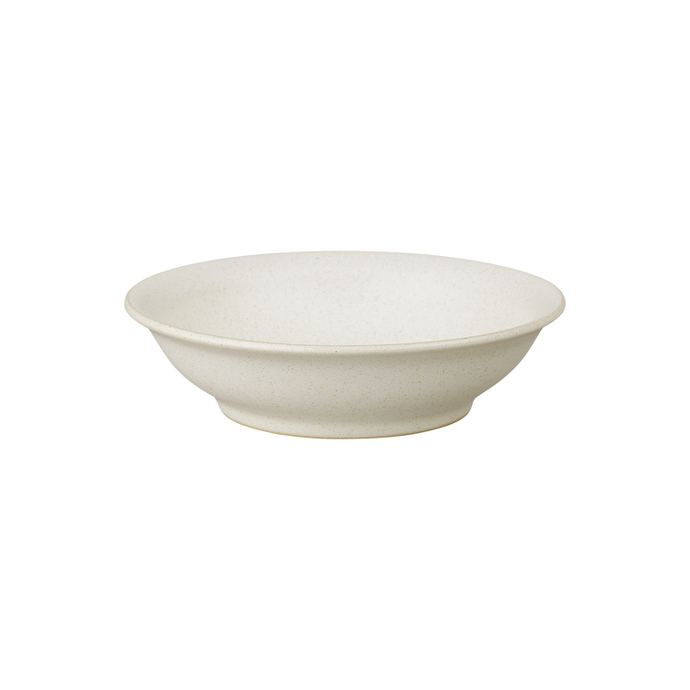 Denby Impression Cream Medium Shallow Bowl Seconds