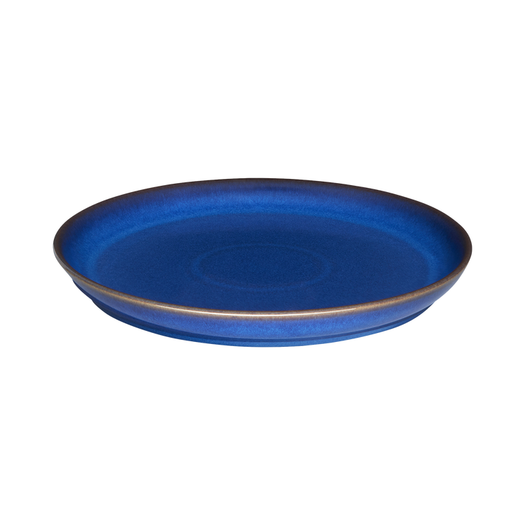 Denby Imperial Blue Coupe Dinner Plate Seconds