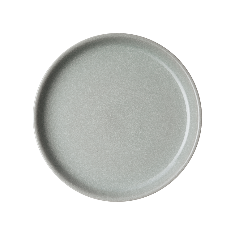 Denby Elements Light Grey Coupe Dinner Plate
