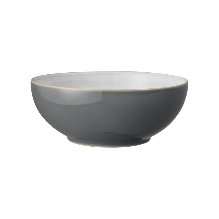 Denby Elements Fossil Grey Coupe Cereal Bowl Seconds
