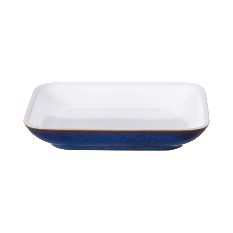 Denby Imperial Blue Medium Square Plate