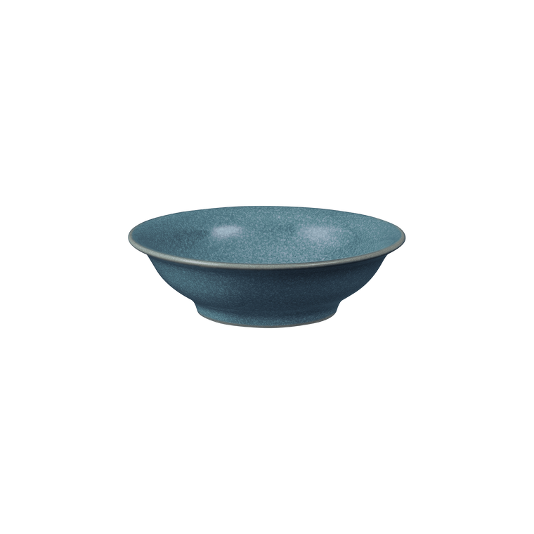 Denby Elements Jade Dark Green Small Shallow Bowl