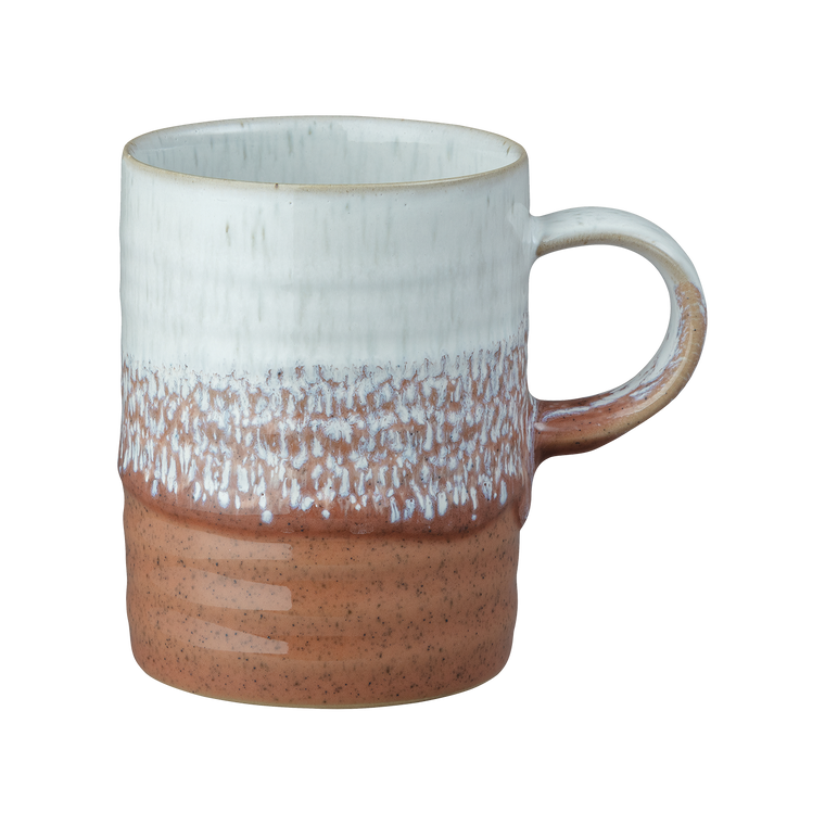 Denby Kiln Accents Rust Ridged Mug