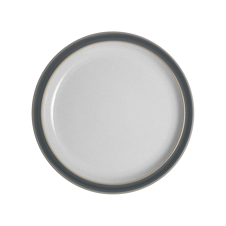 Denby Elements Fossil Grey Dinner Plate Seconds