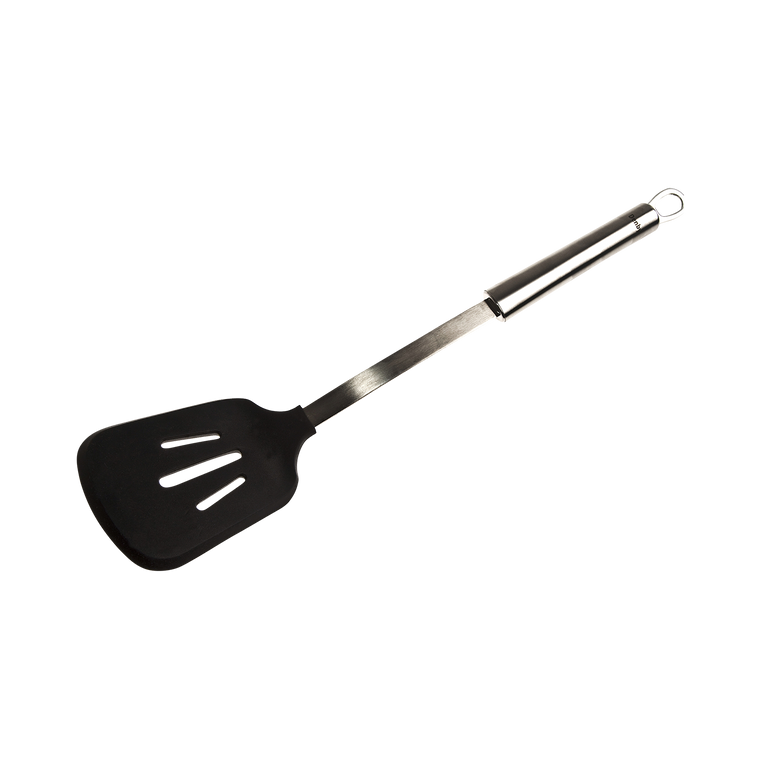 Denby Black Silicone Head Slotted Turner
