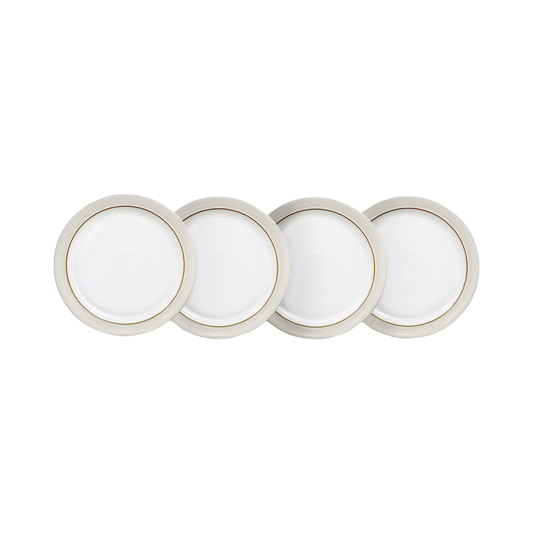 Denby Natural Canvas Small Plates Set Of 4