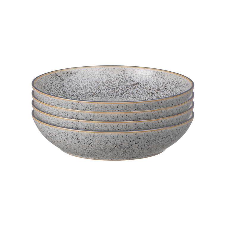 Denby Studio Grey Pasta Bowls Set Of 4